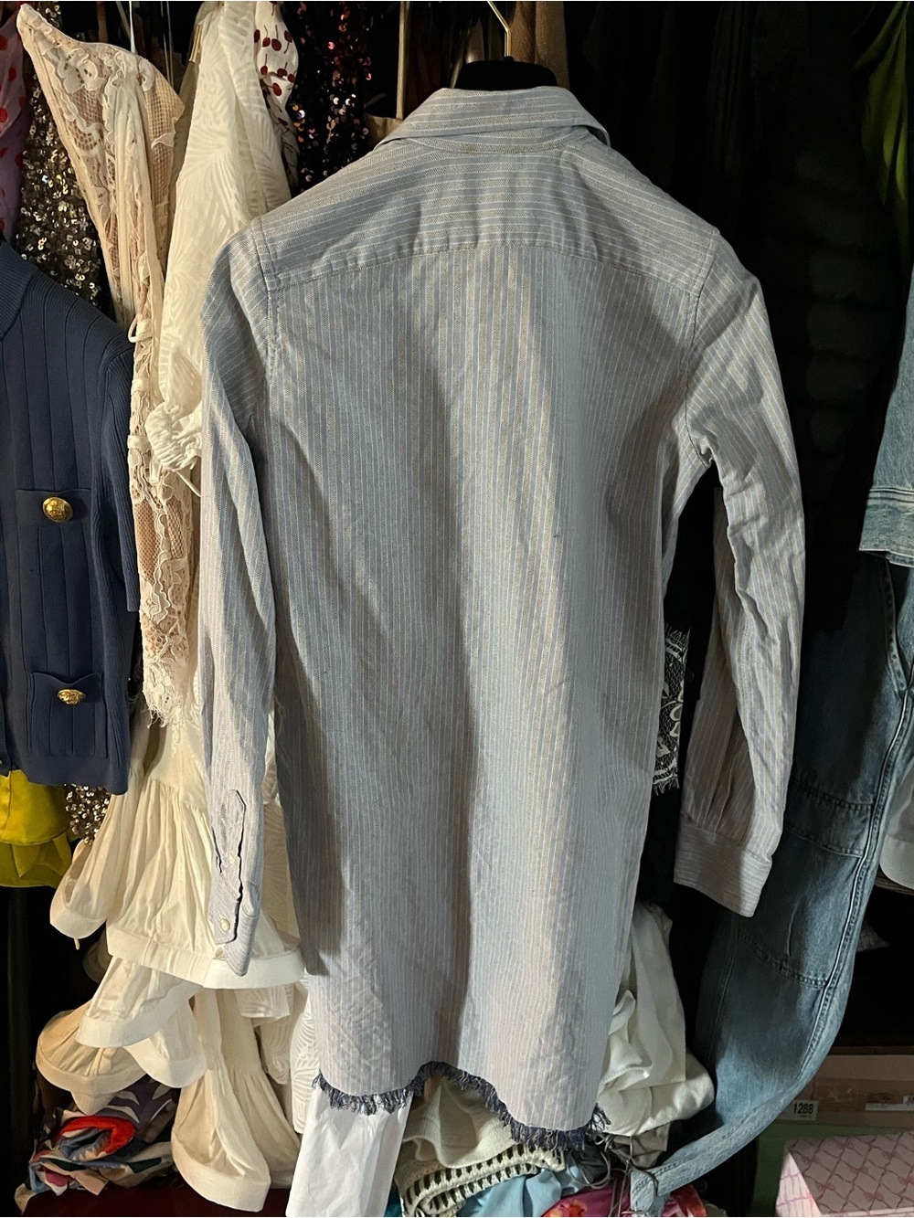 ANN MASHBURN ( LUXURY BRAND ) Cotton Dress Size Small 🎩🎩 - Picture 6 of 6